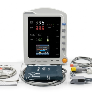 Multiparameter Patient Monitor – Contec CMS5100 with NIBP, SpO₂ & Vital Monitoring