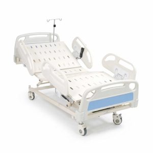 5 Function Electric ICU Hospital Bed (Motorized Patient Bed with Remote Control)